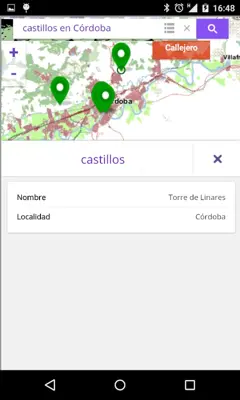 Castillos de Andalucía android App screenshot 1